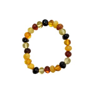 Amber Baroque Nugget Bracelet Small Adult 13-14mm